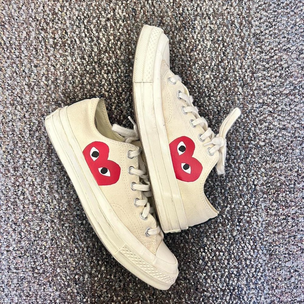 Comme de Garçons Womens Converse, US Size 8 Womens